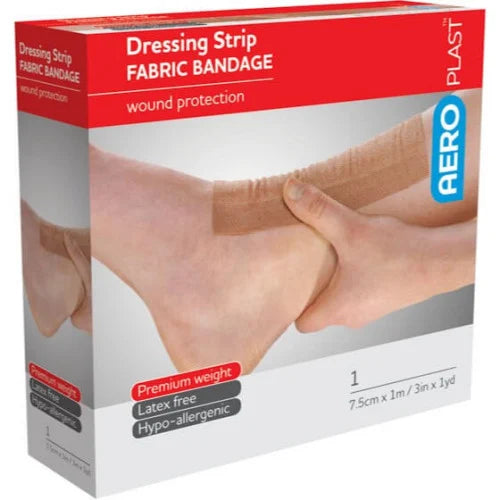 Aeroplast Fabric Dressing Roll 7.5cm x 1m