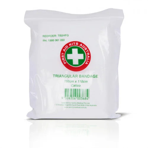 Calico Triangular Bandage 110cm x 110cm