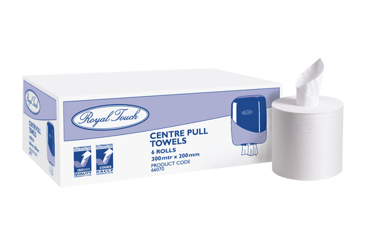 Royal Touch Centre Pull Towels