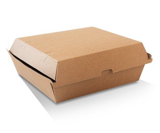 Dinner Box Brown Corrugated - 150/CTN