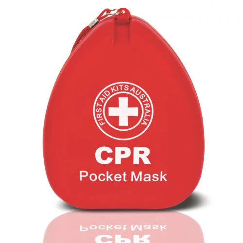 Pocket CPR Mask in Heart Shaped Case