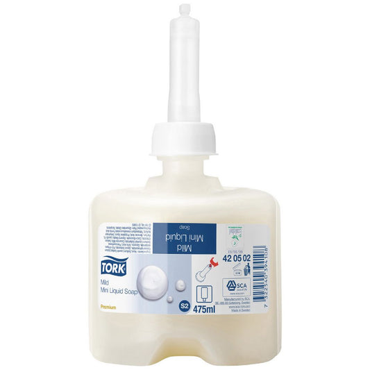 Tork Mild Mini Liquid Soap S2 (475ml x 8)