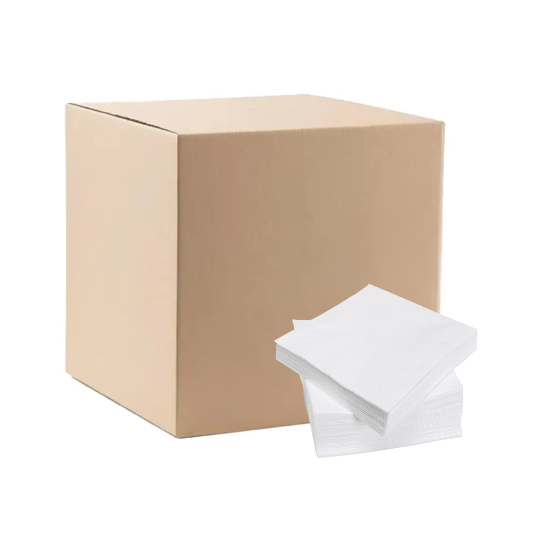 Quilted Dinner Napkin (GT Fold) - White