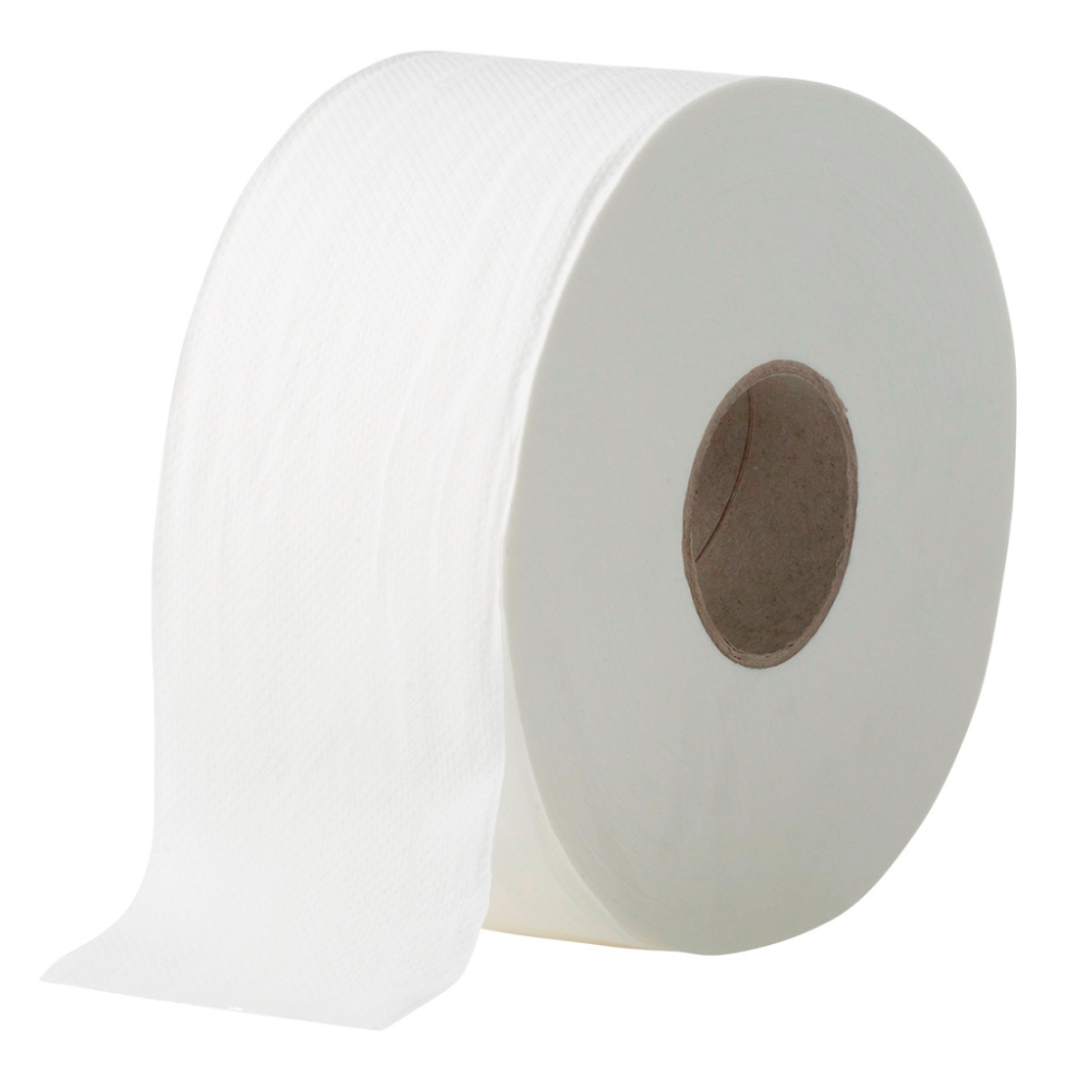 Jumbo Toilet Roll - 8 Rolls/CTN