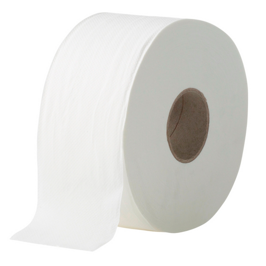 Jumbo Toilet Roll - 8 Rolls/CTN