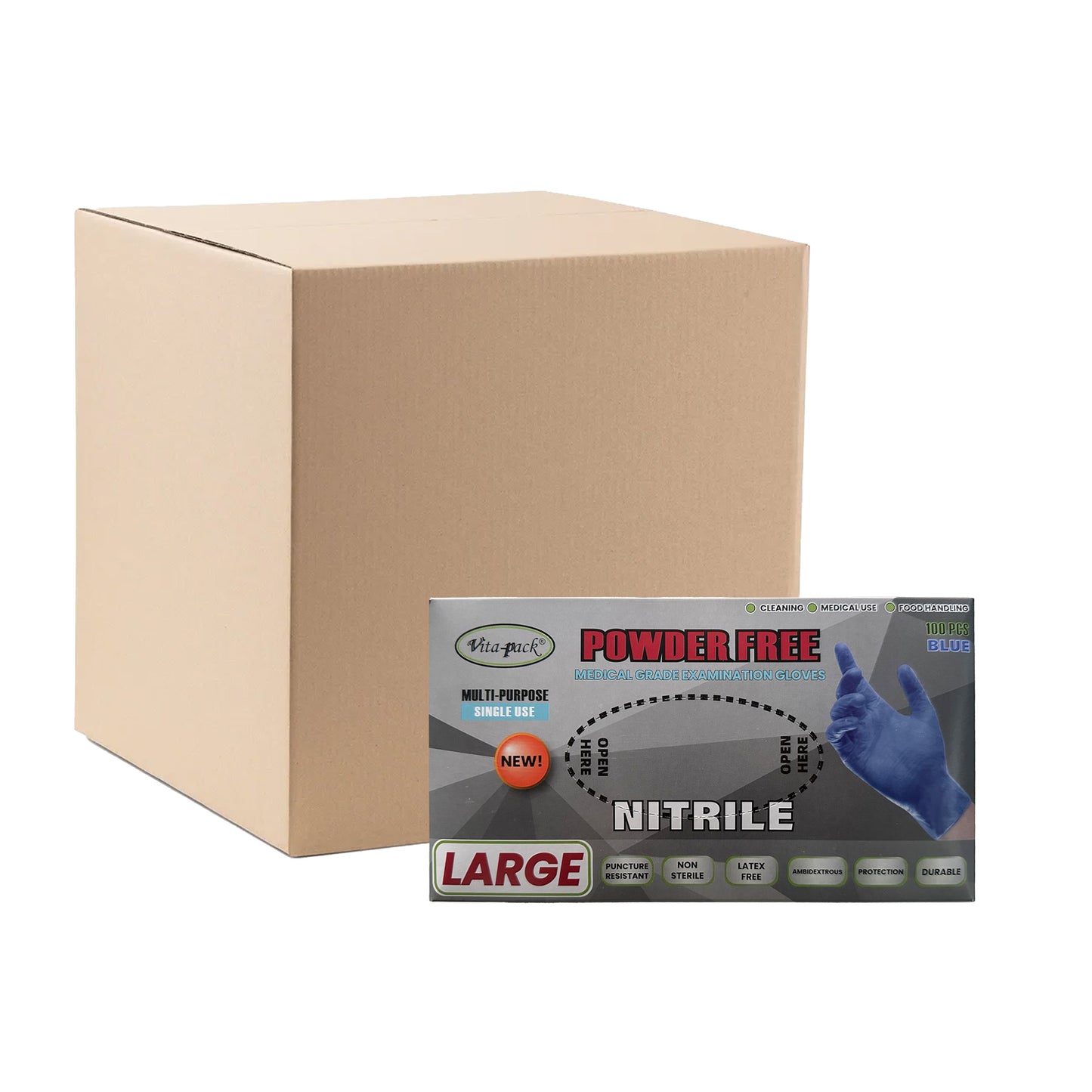 Blue Nitrile Gloves