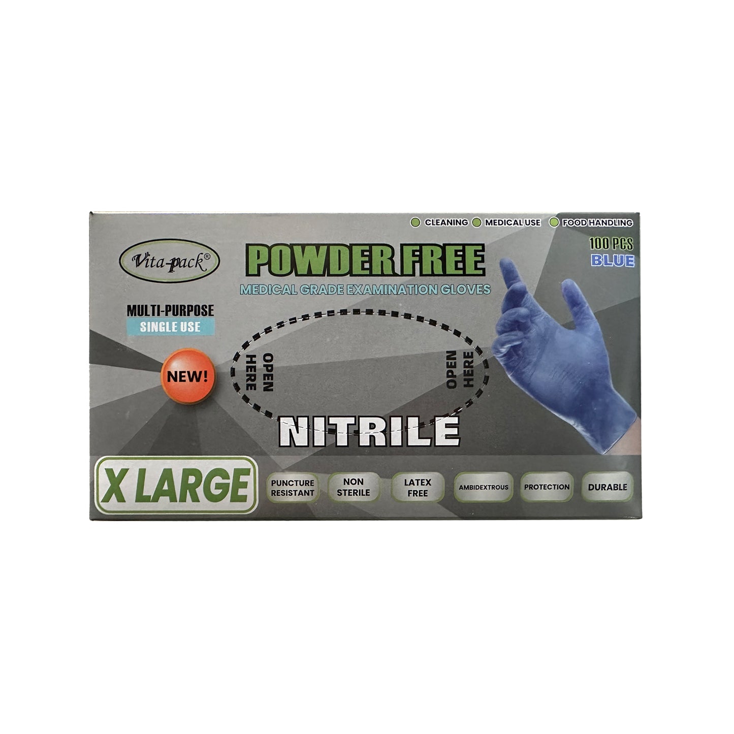 Blue Nitrile Gloves