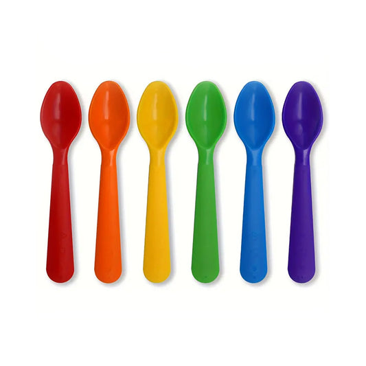 Kids Plastic Spoons 6 Pack
